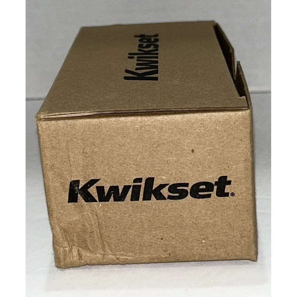 Kwikset Abbey Polished Brass Passage Hall/Closet Door Knob (97200-828) Brand New